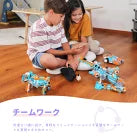 Apitor Robot S プログラミング ロボット 知育玩具 10 in 1 変形ロボット STEM教育 リモコンビルディング 小学生入門Scratch 3.0 コーディングキット おもちゃ 男の子 女の子 7歳+ 誕生日 子供の日 クリスマスプレゼント