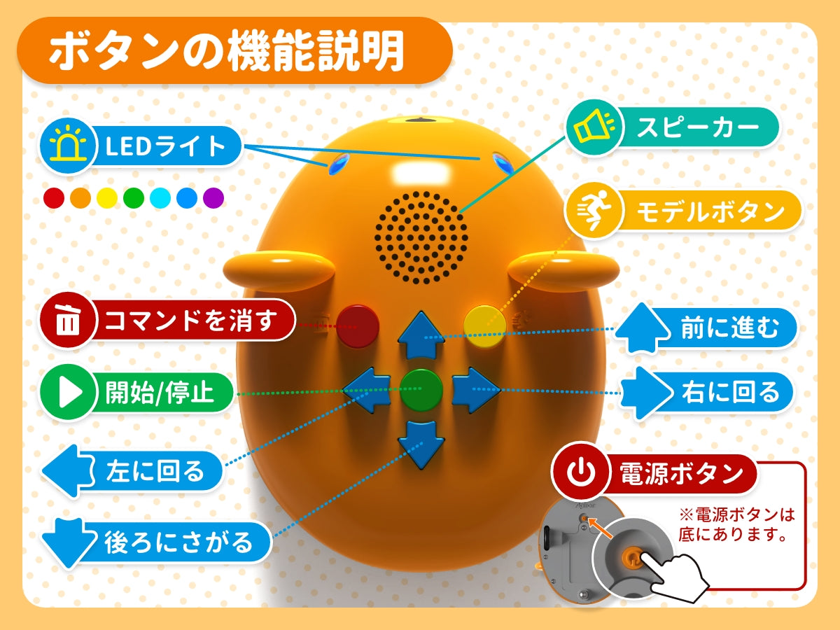 【12月初発売予定】Apitor Robot Bear 初めてのプログラミングロボット 3+