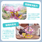 Apitor Robot G｜8-in-1 モーターで動く遊園地ブロック