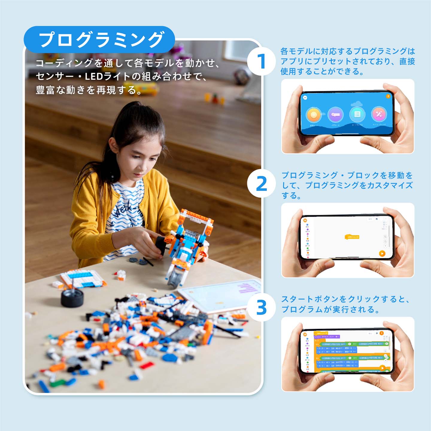 Apitor Robot X｜12-in-1 Scratch 3.0対応プログラミングロボット