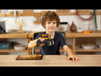 Apitor Robot R プログラミングロボットキット 4 in 1 小学生向け 知育玩具 ブロックおもちゃ バギーカー リモコン操作 Scratch Jr対応